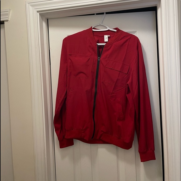 Red Cover-up Jacket - Picture 2 of 3